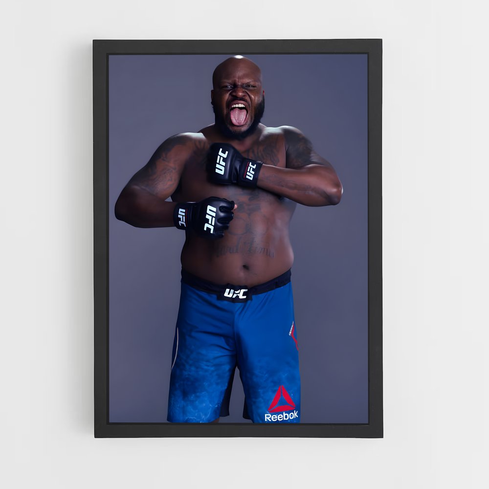 Poster Derrick lewis – affiche MMA (vue 2)
